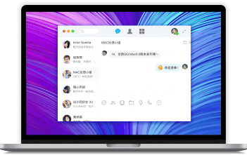 腾讯 QQ Mac 版 Mac QQ 6.0.1 版界面图